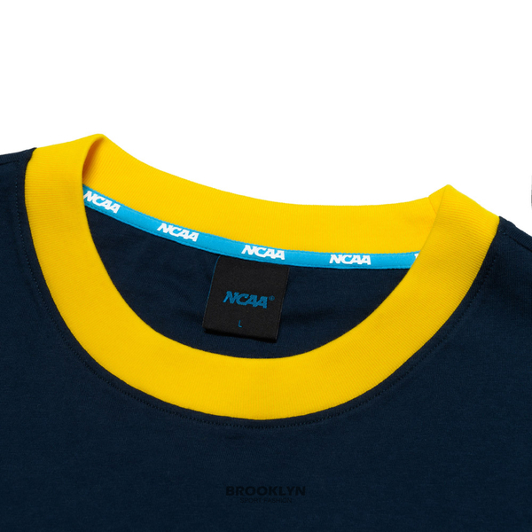 【下殺↘ $399】NCAA 短T 密西根 中性 藍黃LOGO 短袖 休閒 男女  7225500680