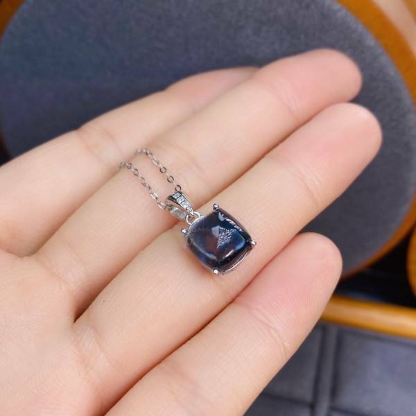 925銀套組 天然糖塔藍托帕石