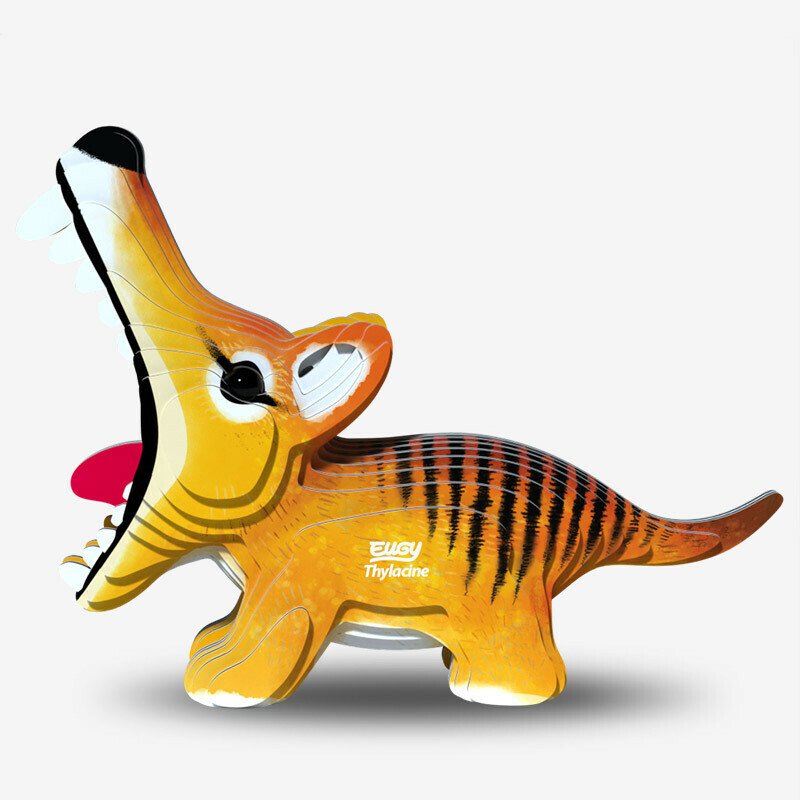 EUGY 3D Cardboard Kit Set Model - 086 Tasmanian Tiger