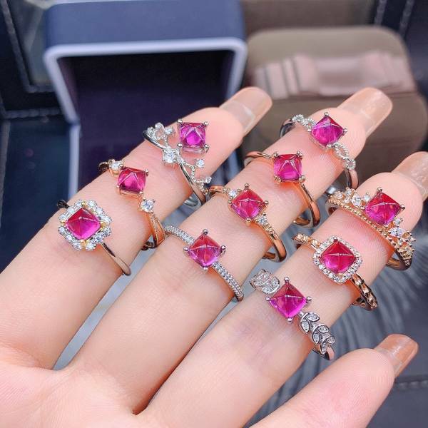 925銀戒指 純天然鎂鋁石榴石