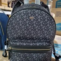 [S] DKNY CASEY BACKPACK,BLACK LOGO/BLACK, 755404857155 (SD611)