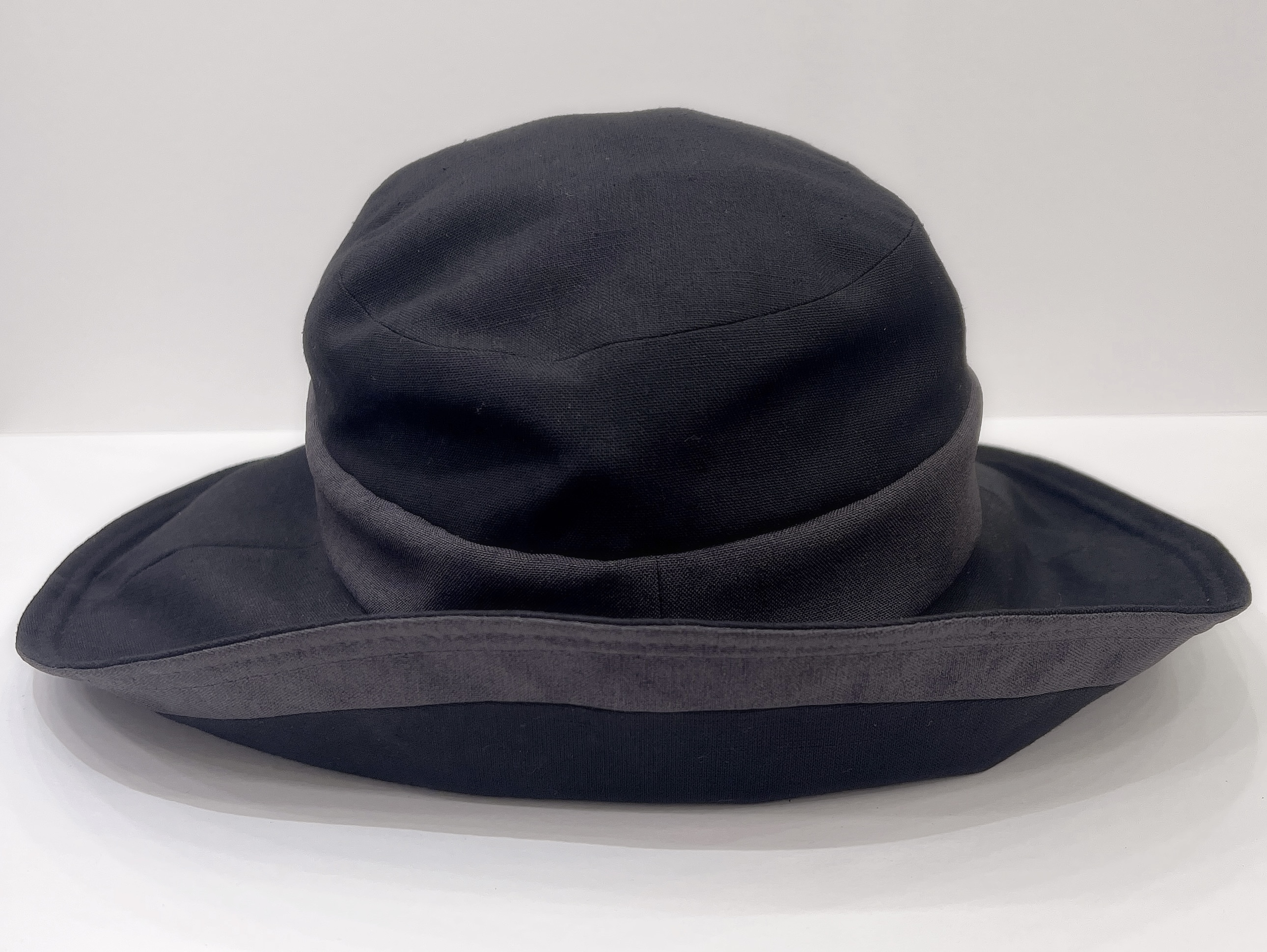 雙色帆布遮陽帽子15