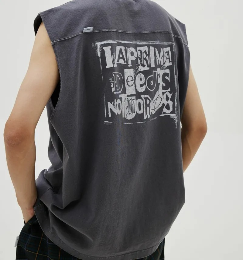 LAPRIMA 日系水洗染色背心