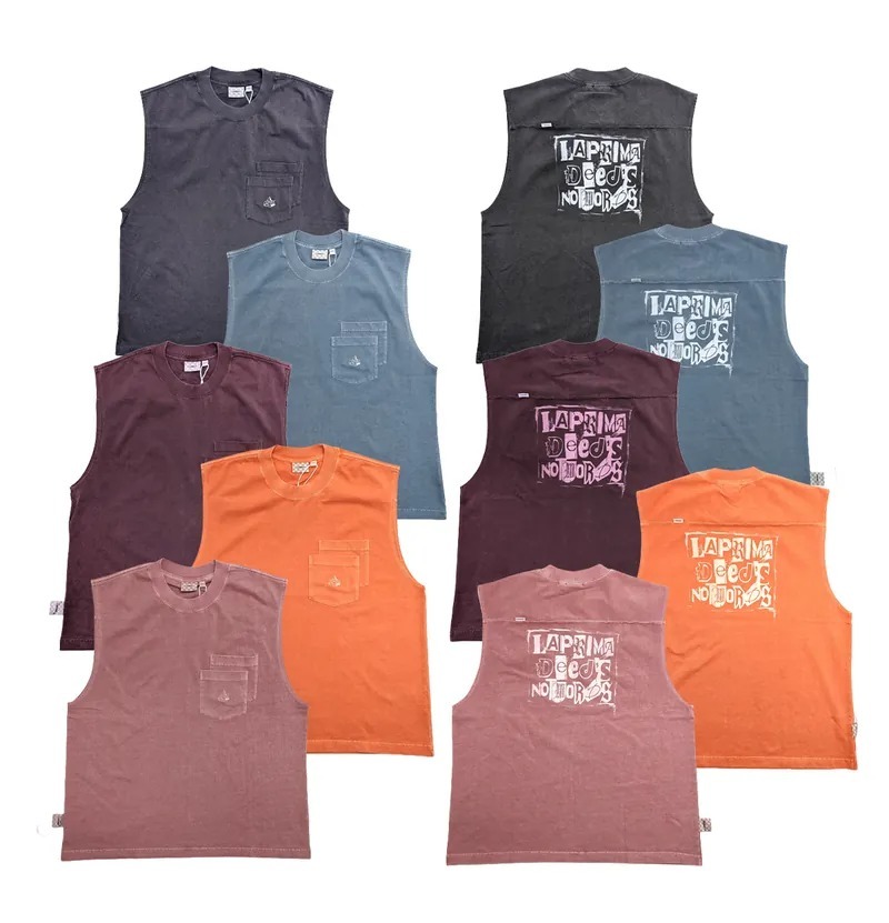 LAPRIMA 日系水洗染色背心