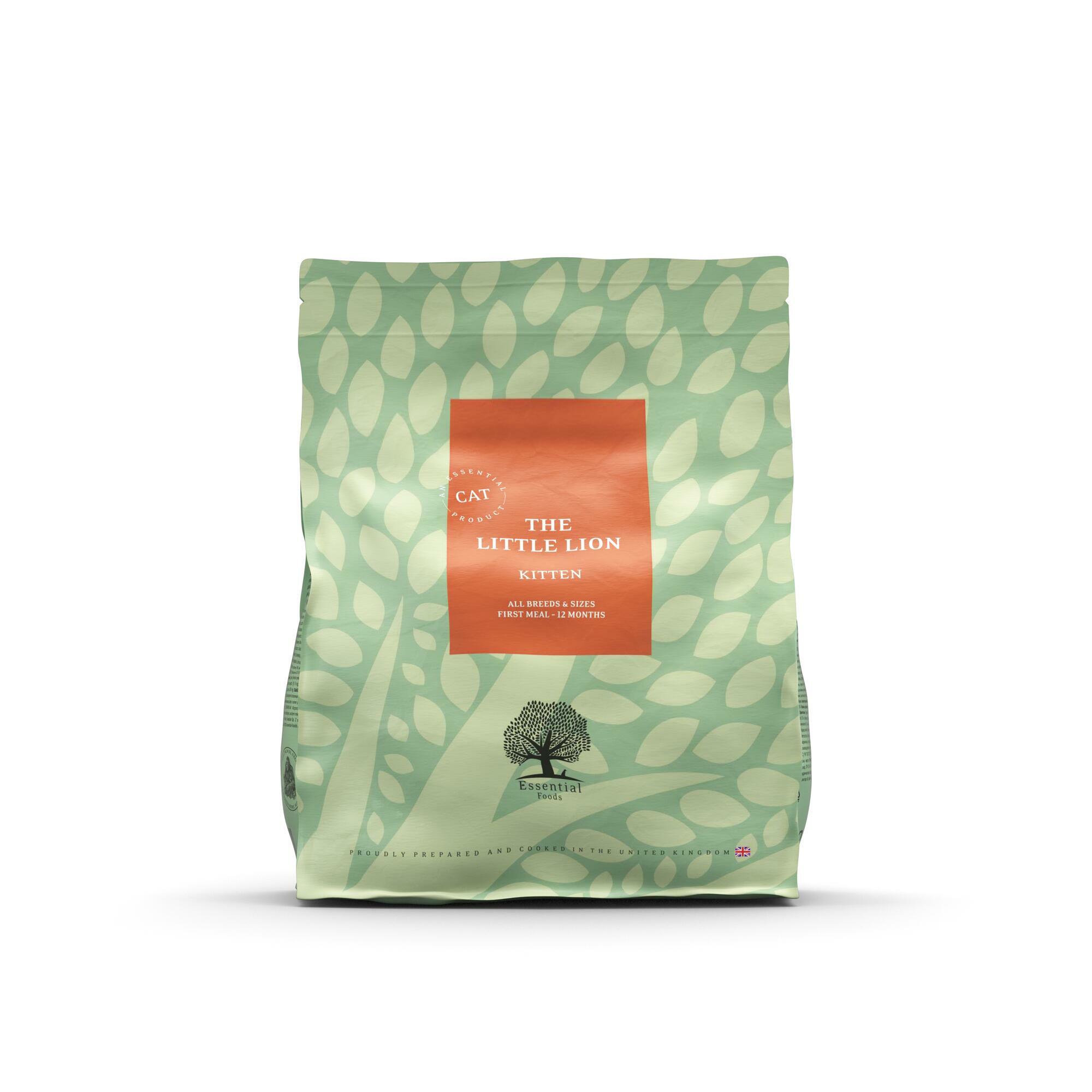 【Essential foods】幼獅 新鮮三文魚和鱒魚無穀物天然糧 1.5KG / 3KG ｜幼貓糧