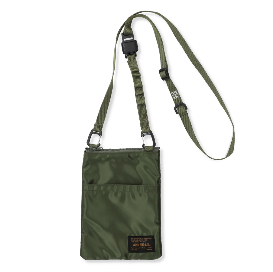 【WIND AND SEA】 MILITARY SURPLUS SACOCHE WIND AND SEA 23S/S MILITARY SURPLUS SACOCHE