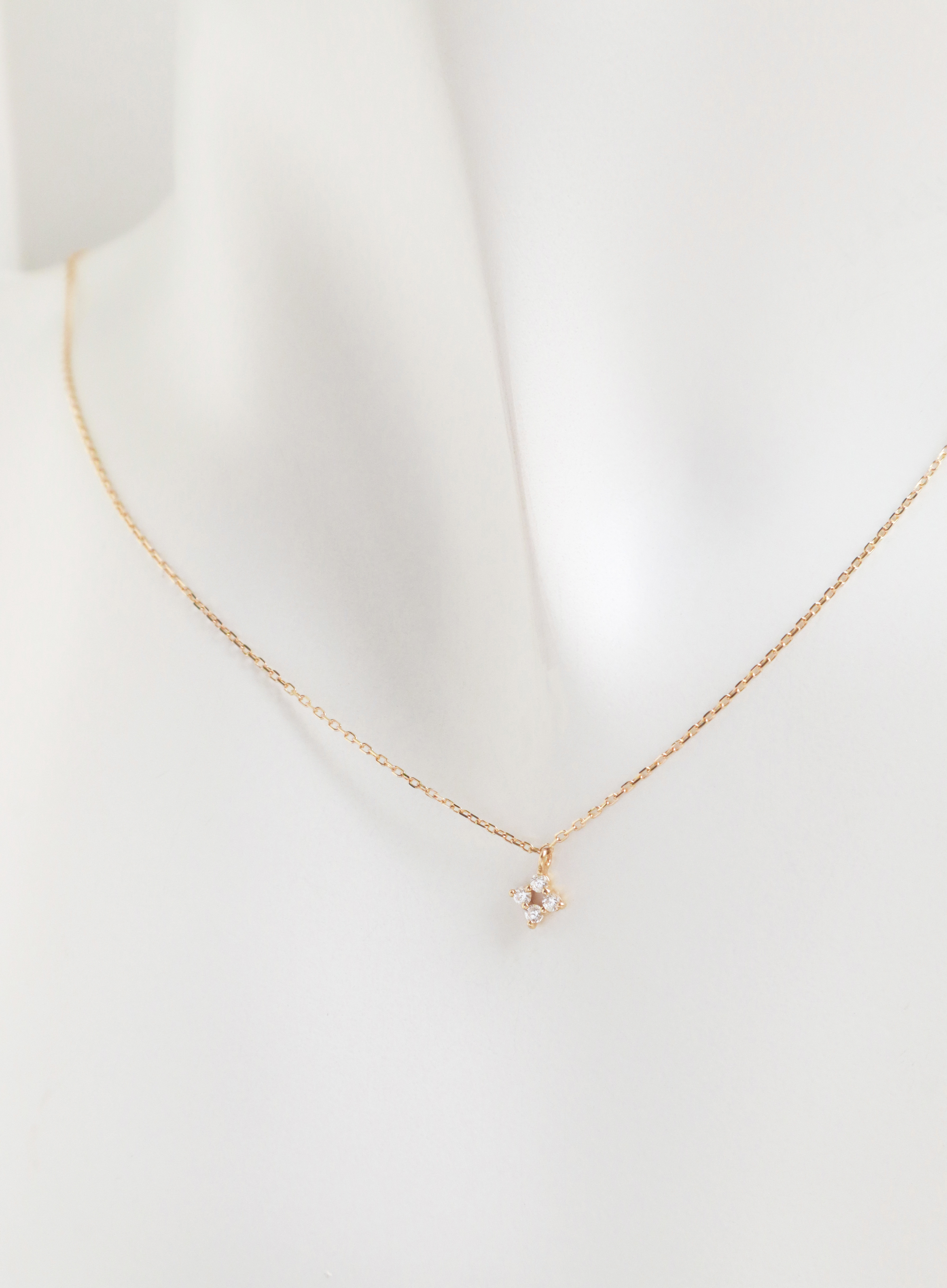 10K/微光晨曦-晨光之星項鍊