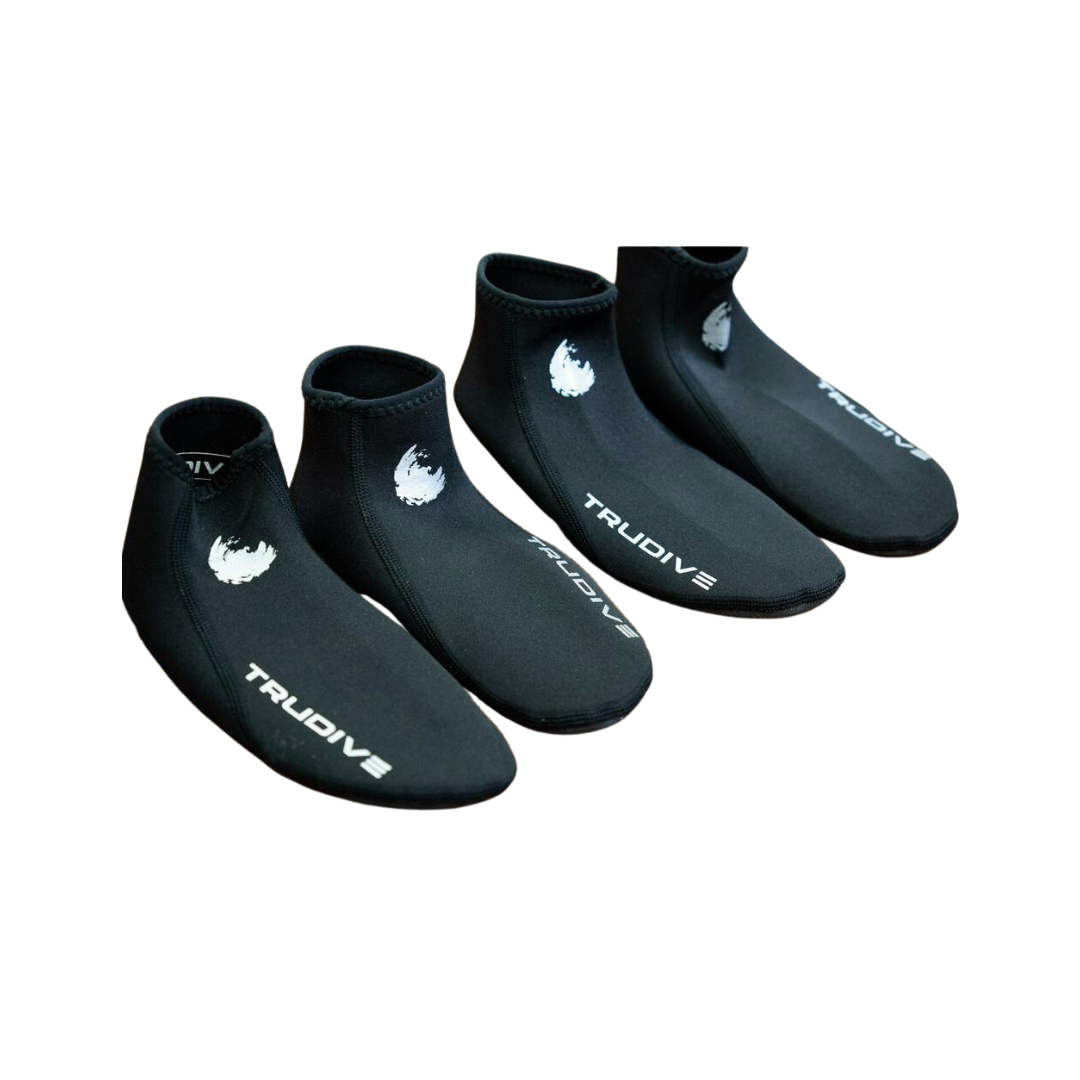 ※TRUDIVE【黑潮系列】1.5mm 低筒潛水襪