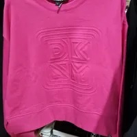 [S] DKNY LOGO PULLOVER,PINK, B3361519-PNK (SD625)