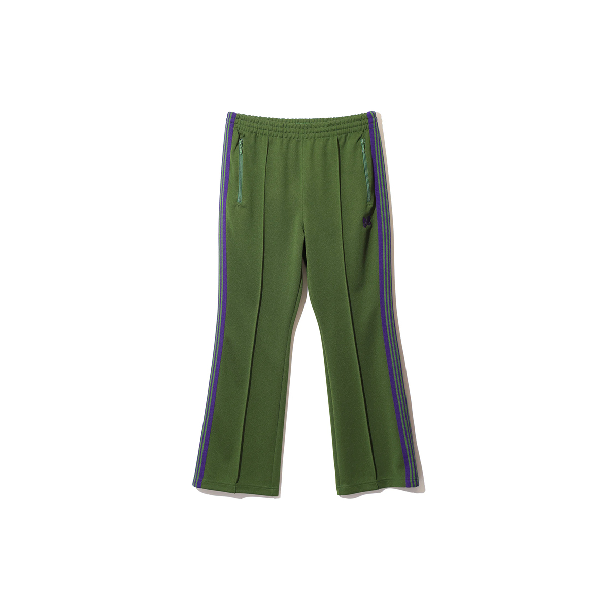 NEEDLES BOOT-CUT TRACK PANT - POLY SMOOTH