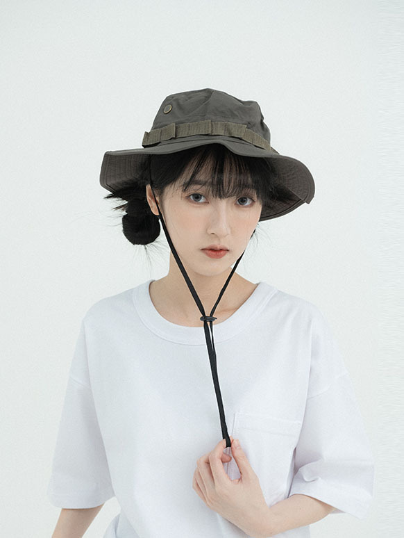 HUGE OUTDOOR BOONIE HAT 機能防潑水 戶外奔尼帽