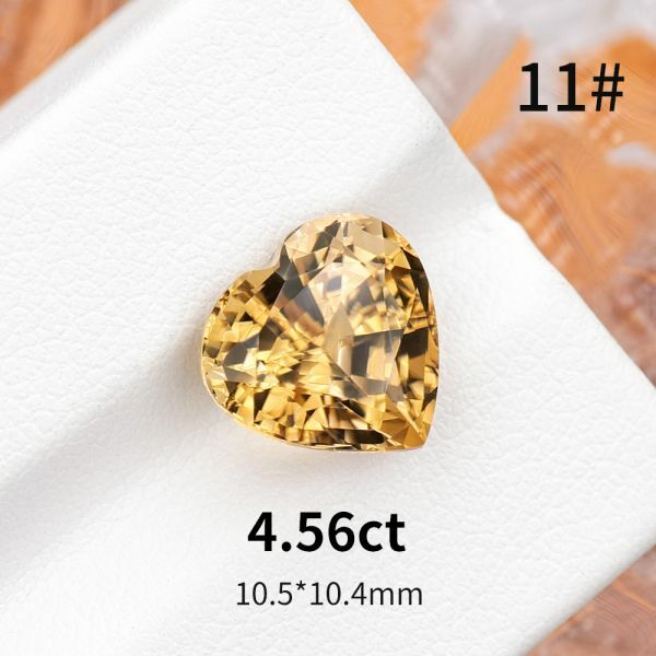 3~9克拉 心形天然碧璽戒面