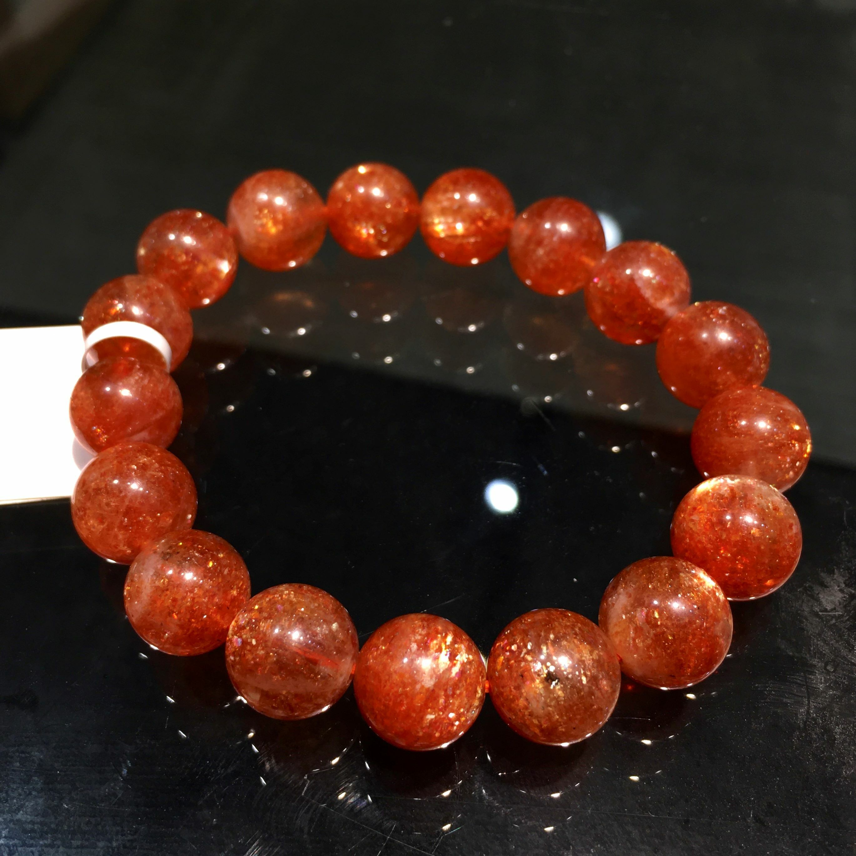 金草莓手串 13699 12mm