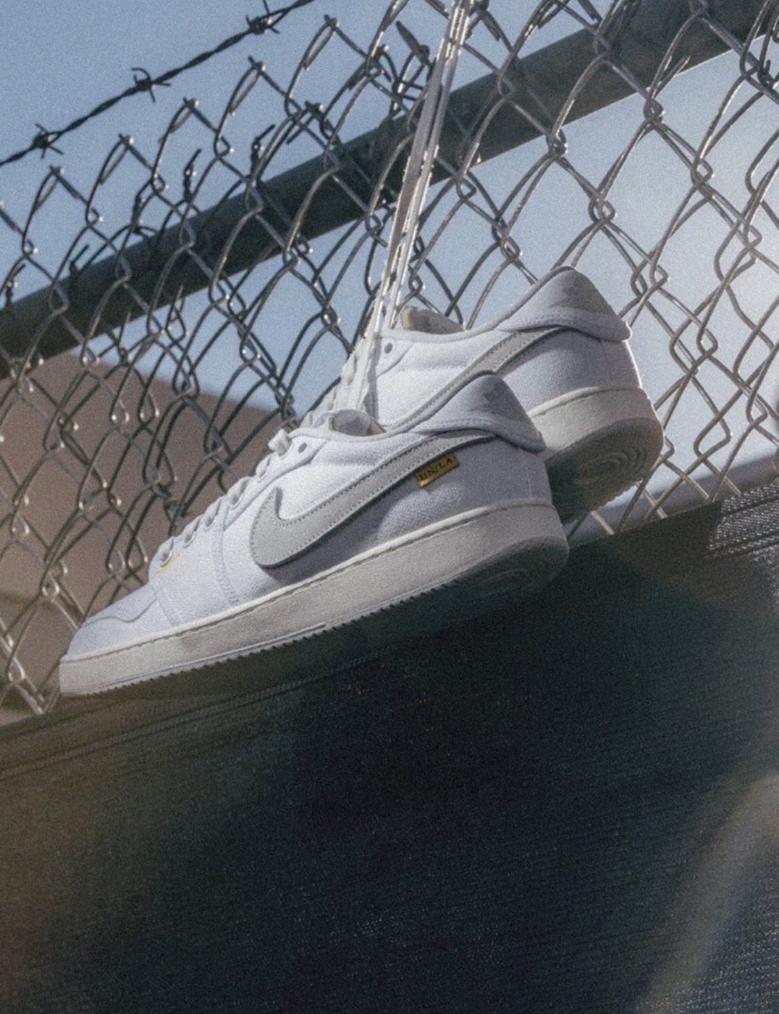 【APAIR】預購 Union la x Jordan 1 KO low 灰白 魔鬼氈 男款 DO8912-101