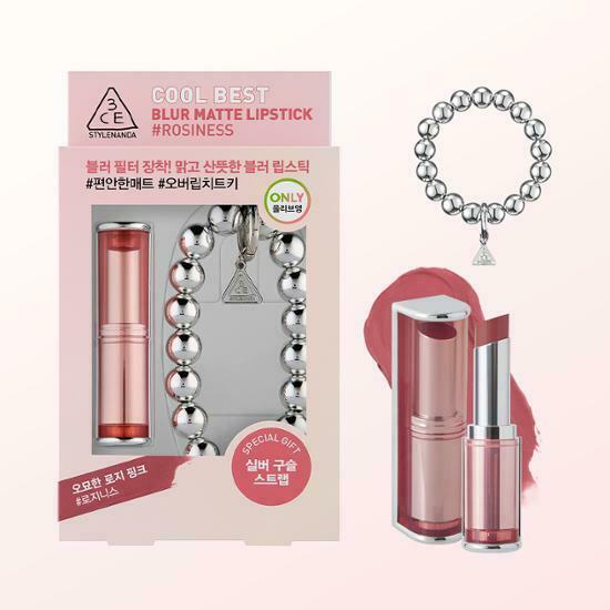 [01/10 - 14/10] 3CE Blur Matte Lipstick [Olive Young Planning Set]