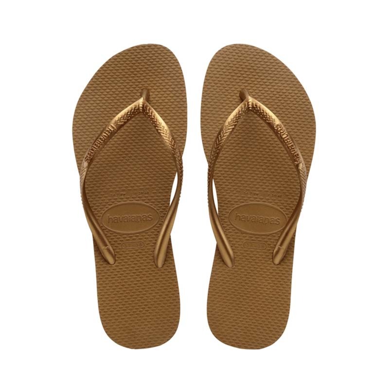 Havaianas Top Flip Flops 人字拖 海灘鞋 細帶 古銅 巴西 女鞋 4000030-1856W [台灣現貨]
