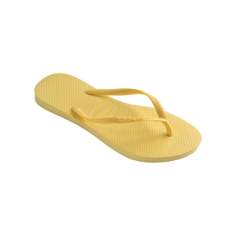 Havaianas Top Flip Flops 人字拖 海灘鞋 細帶 鵝黃 巴西 女鞋 4000030-7598W [台灣現貨]