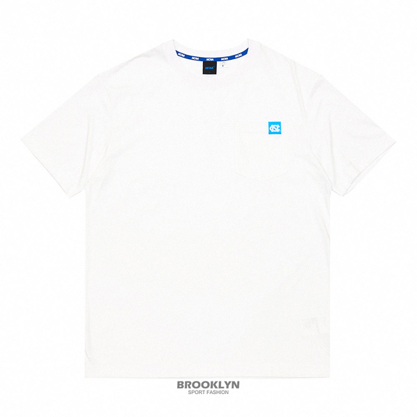 【下殺↘ $399】NCAA 短T 北卡 小LOGO 白 短袖 男女  7225500100