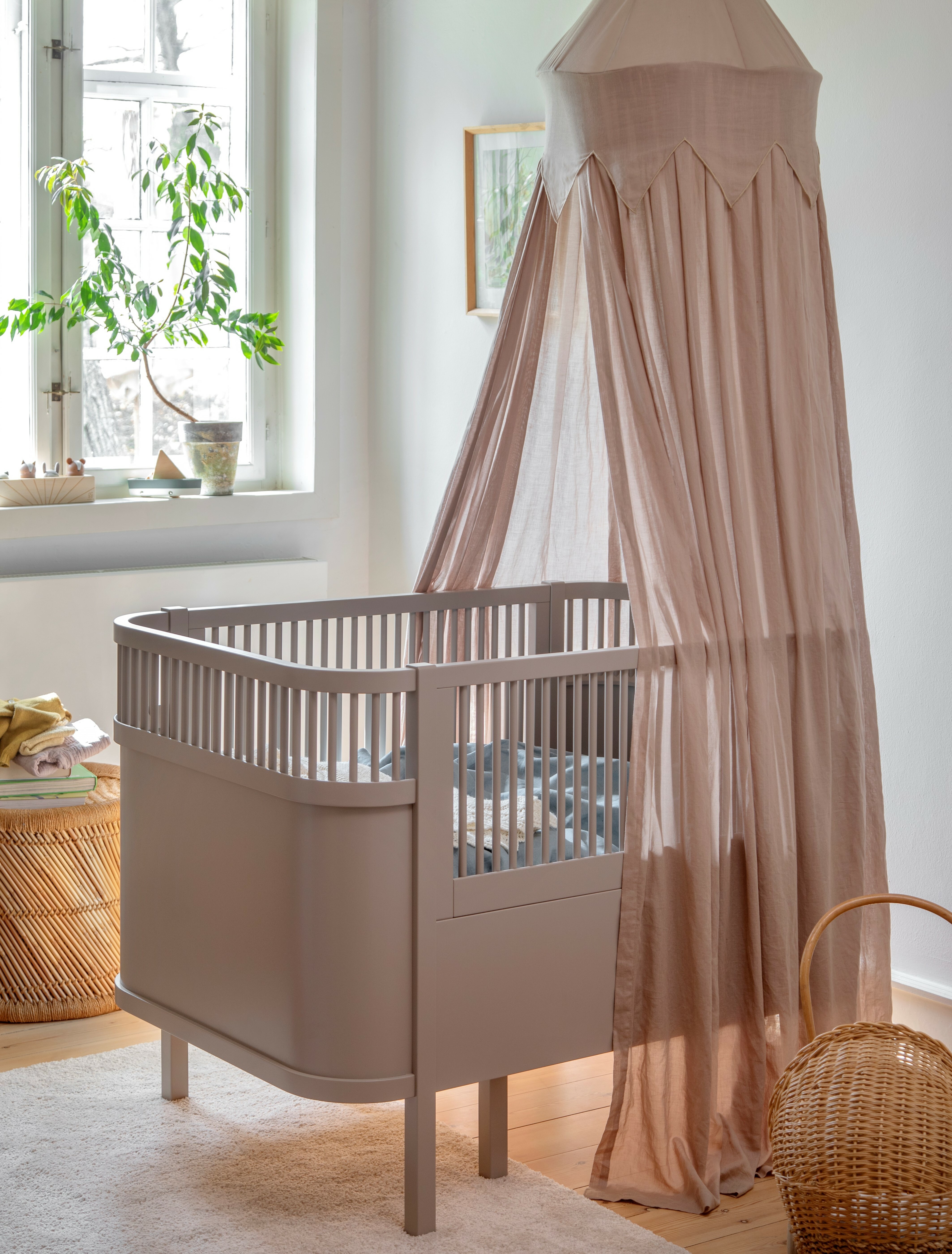 Sebra Baby & Jr Cot - Jetty Beige