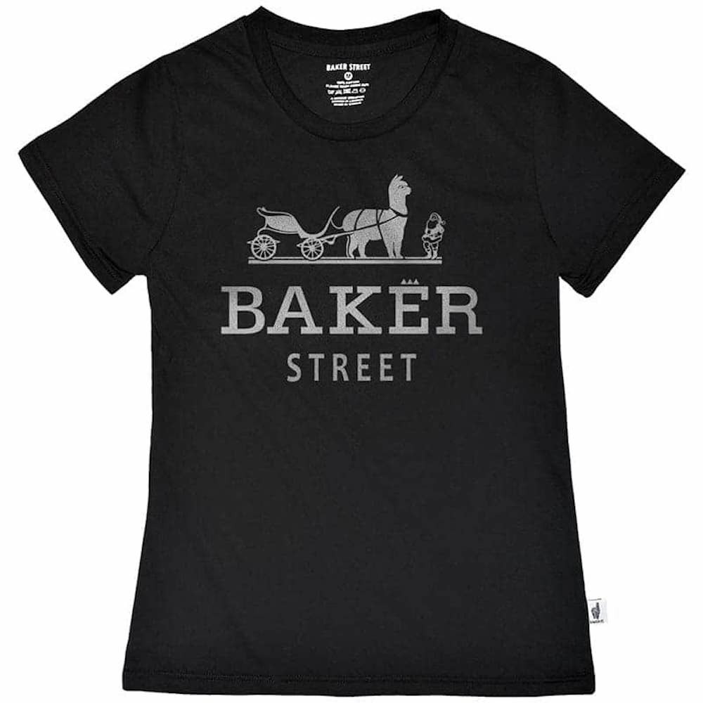 Alpaca Carriage and Santa 愛馬駝 女版短T