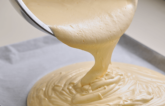 使用台灣嚴選雞蛋、法國APO認證奶油、北海道牛乳、日本低筋麵粉製作