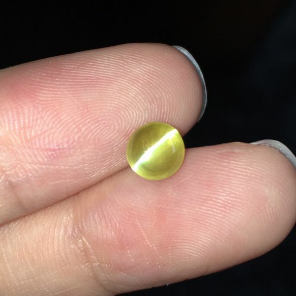 1.65ct無燒金綠貓眼