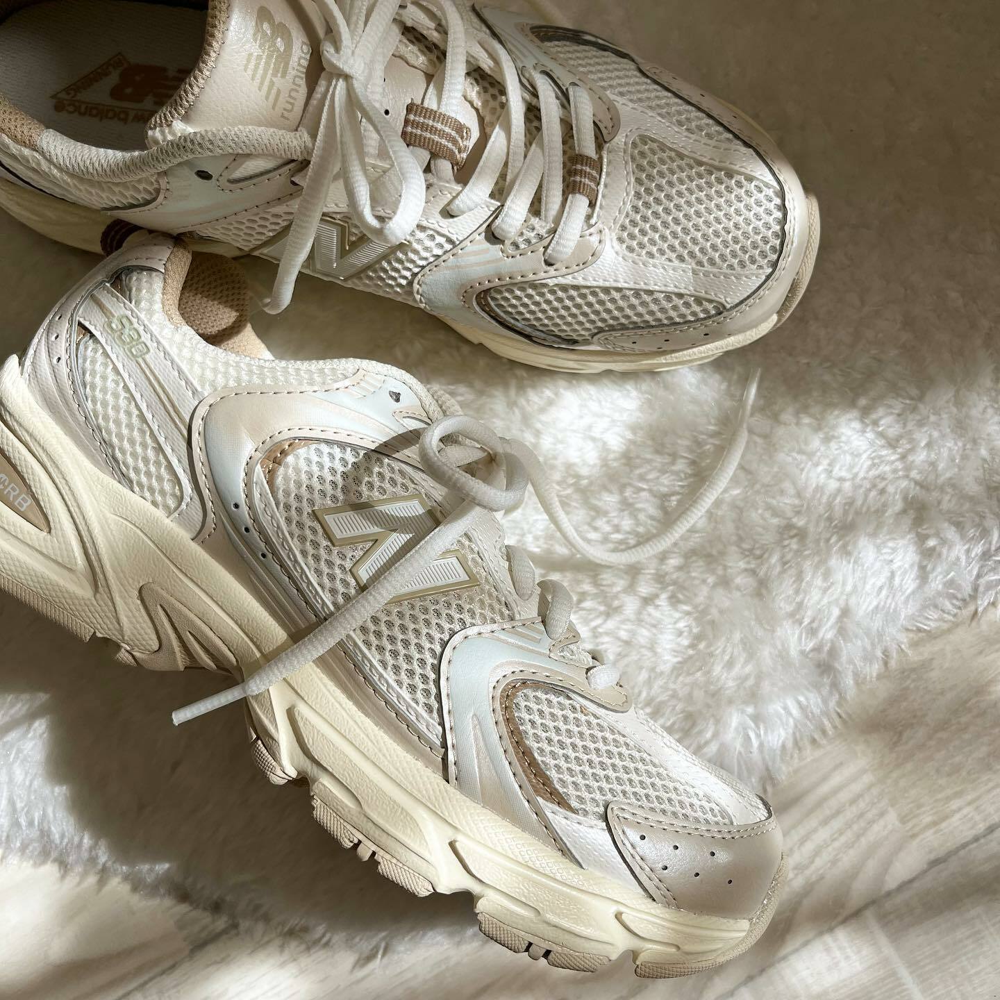 NEW COLOUR！NEW BALANCE 530  淡 奶 金 紗 🤎 [限時單件免運順豐站/櫃!]