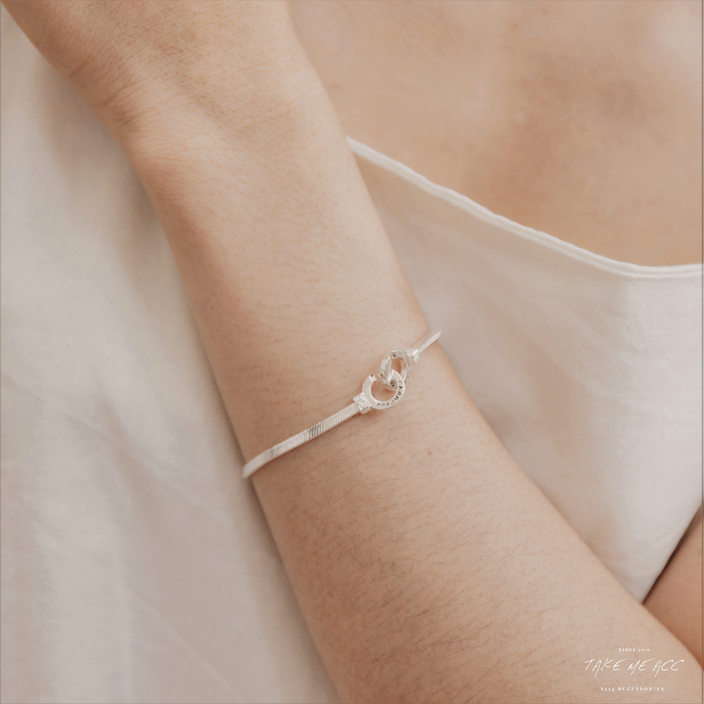 相依相靠｜純銀手鍊