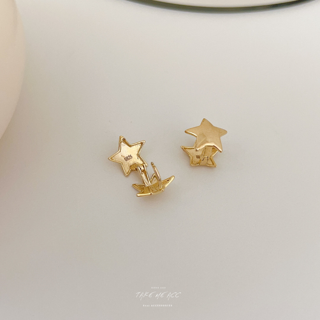 THE STAR｜全純銀耳環