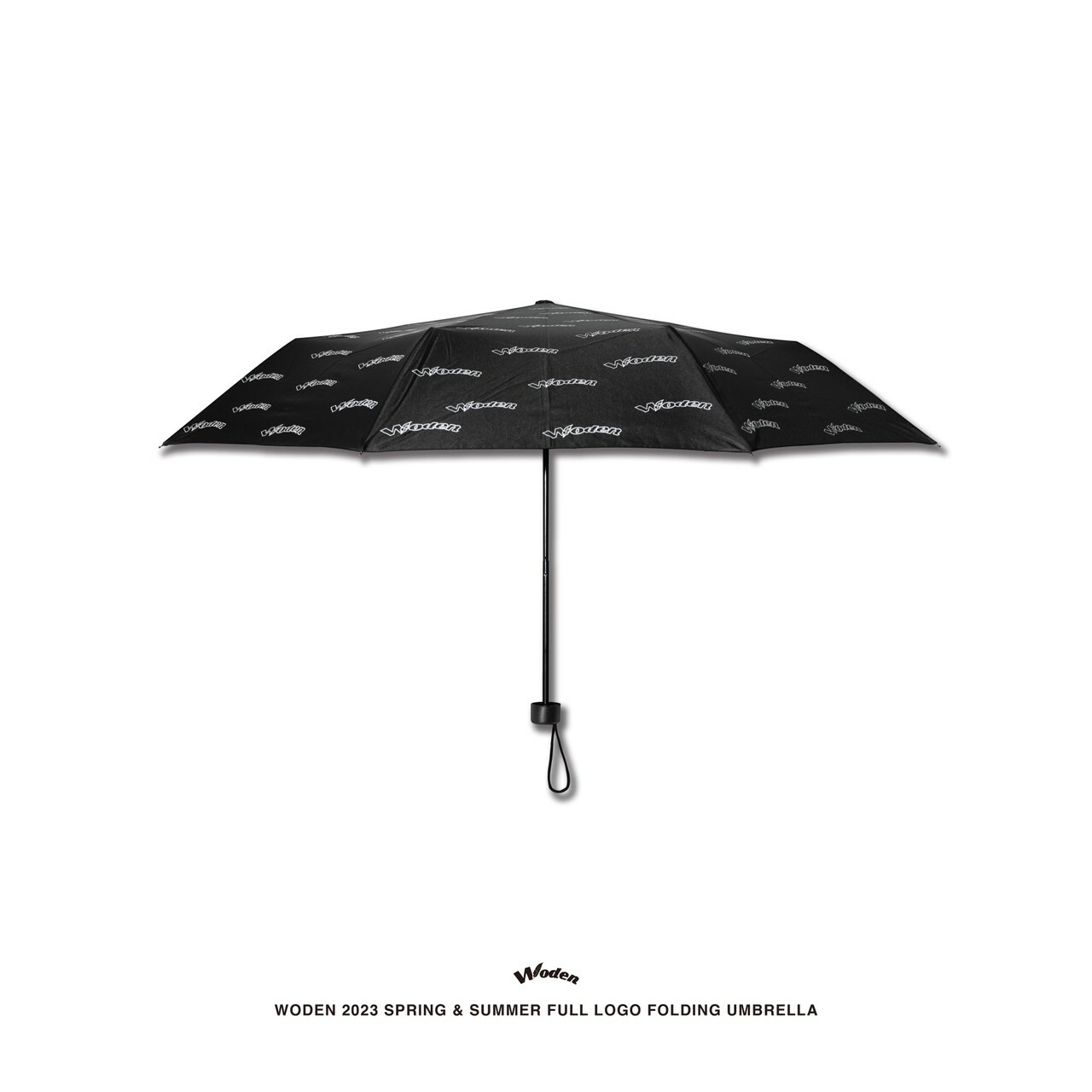 WODEN 2023 Spring & Summer 076  Full LOGO Folding Umbrella