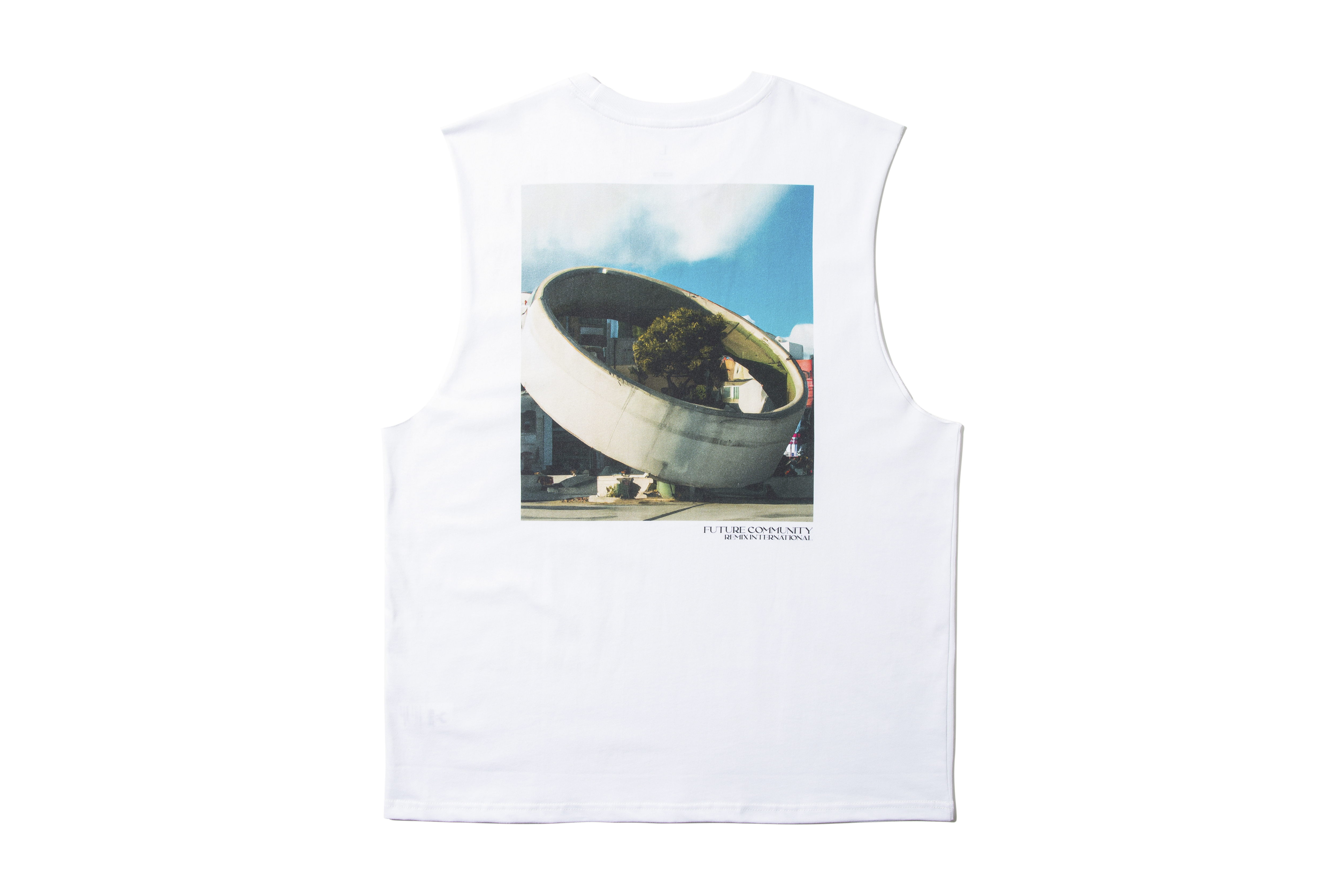 REMIX "Future Community Tank Top" by @derthatbug (White)