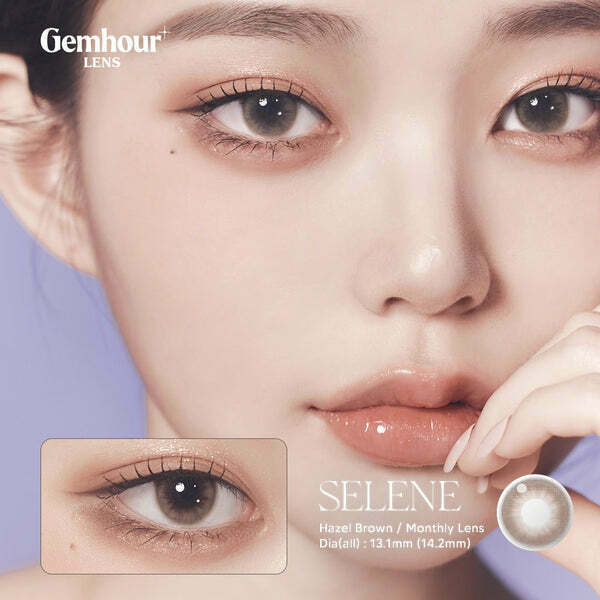 [月拋] Gemhour Lens Demeter Selene Hazel 月拋隱形眼鏡｜每盒2片