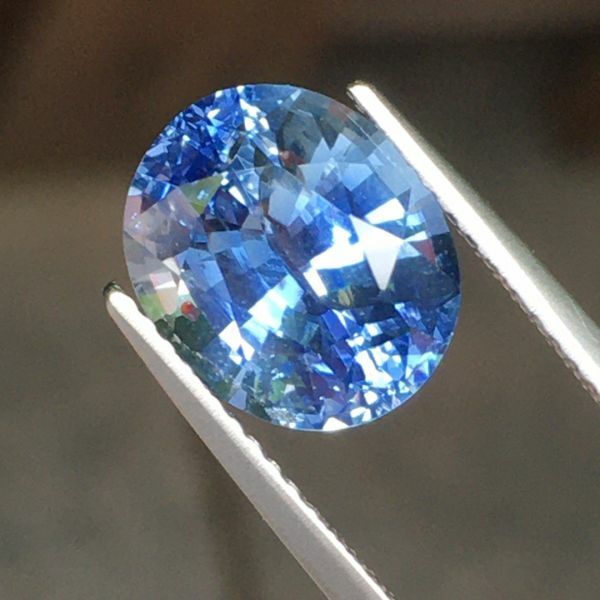 5.07ct無燒藍寶石