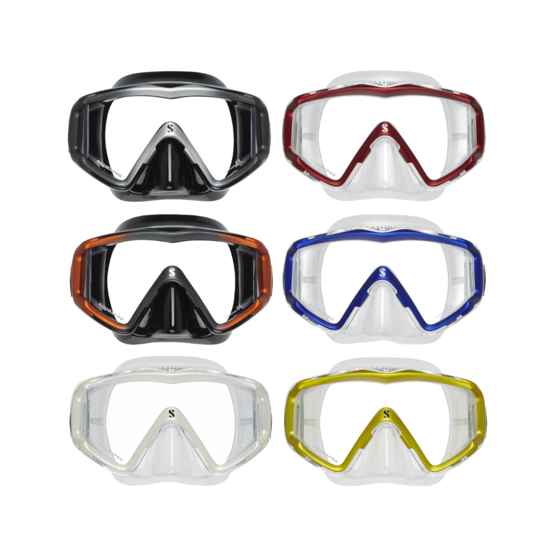 ★scubapro-CRYSTAL Vu水晶面鏡24.855