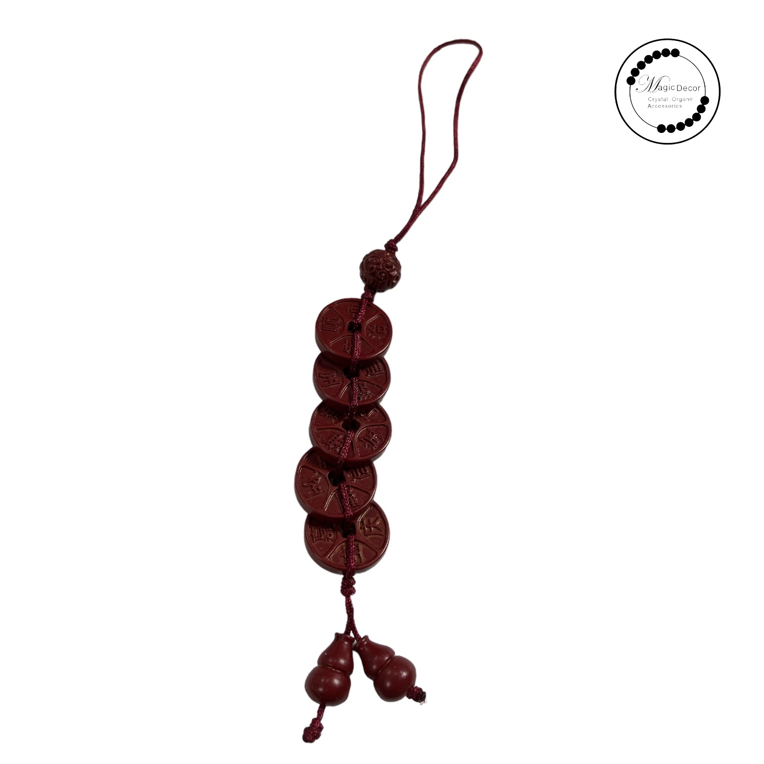 250815 - B24 紫金砂五帝錢掛飾