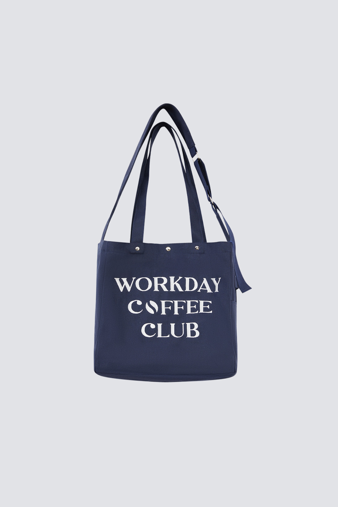 Workday Coffee Club Canvas Shoulder Bag｜Navy｜Hong Kong Original Design