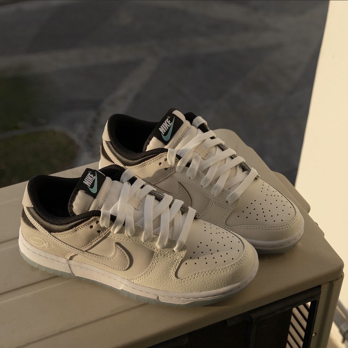 Nike Dunk Low Supersonic 灰白色 冰底 夜光 低筒 休閒鞋