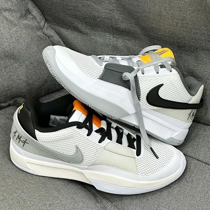 NIKE JA 1 Light Smoke Grey 煙灰 莫蘭特 實戰籃球鞋 訓練鞋