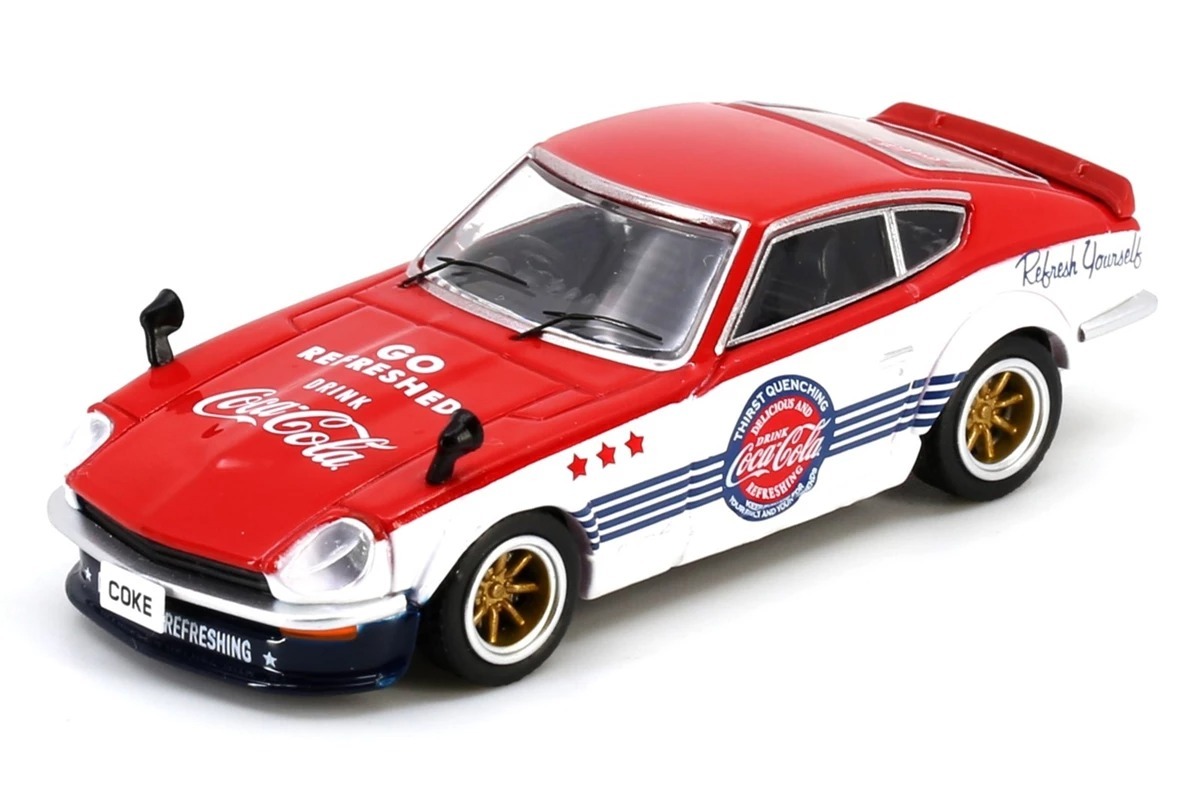 INNO64 x TOYEAST 1/64 合金車仔 日產 NISSAN FAIRLADY Z (S30) "可口可樂"