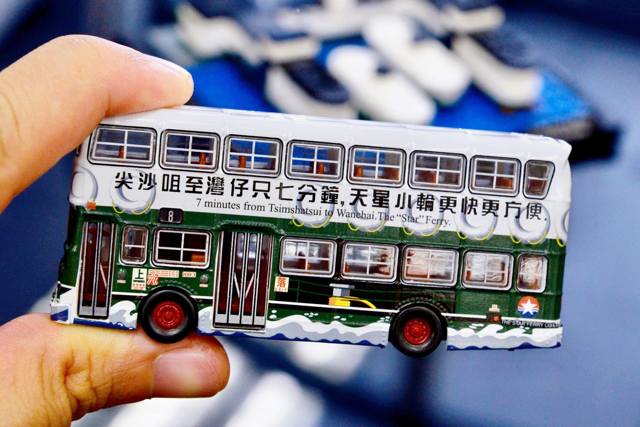 Tiny 城市 1/110 合金車仔 - 九巴 丹尼士喝采-亞歷山大 天星小輪(8)