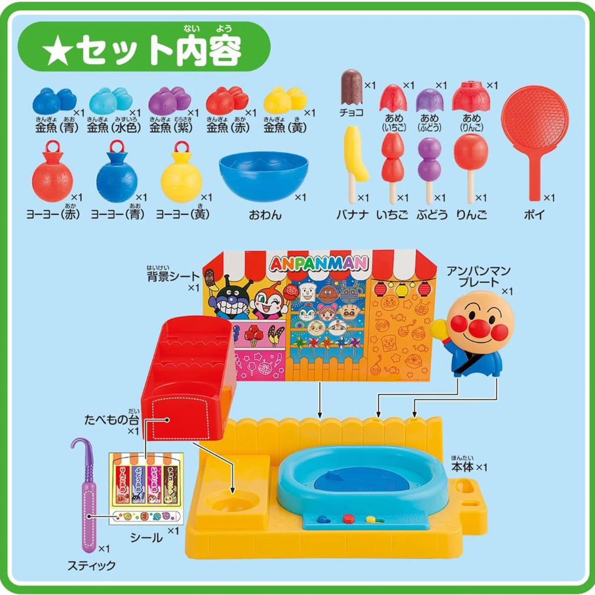 麵包超人祭典攤位DX