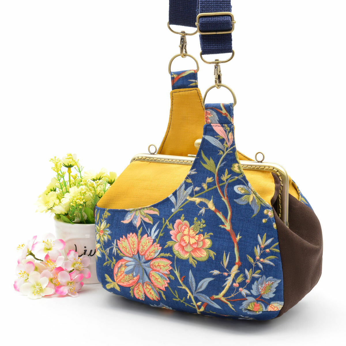 口金肩背/斜背包(材料包)