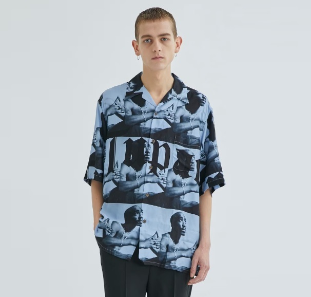 WACKO MARIA TUPAC / S/S HAWAIIAN SHIRT (TYPE-2) - PRE ORDER ITEM (預訂中)