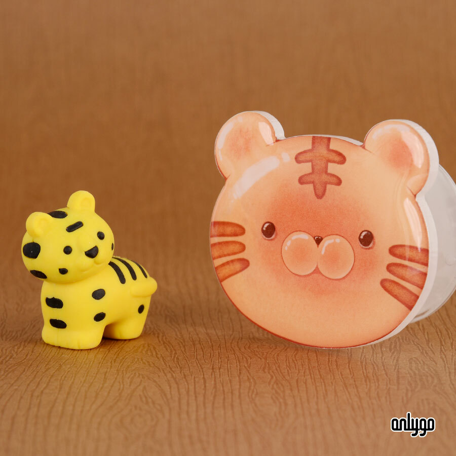 パンの動物携帯電話エアバッグホルダー（タイガー）