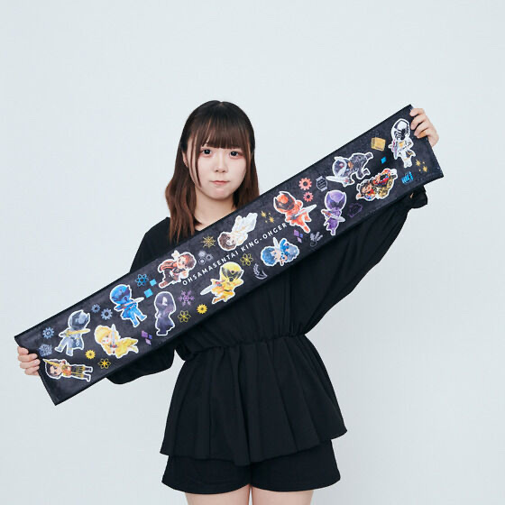 Pbandai 預訂2024/4月 王様戦隊キングオージャー　デフォルメ　マフラータオル　7人柄