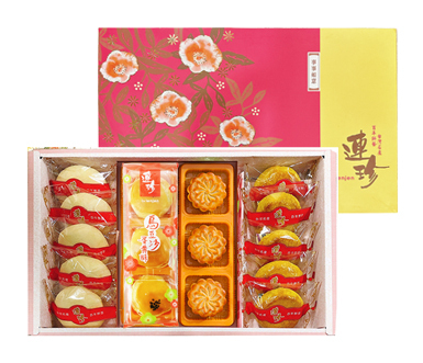 中秋-連珍三寶禮盒  (8盒/箱) (團購含運優惠組) (中秋節綜合禮盒部分 2026/9/11才會開始出貨)