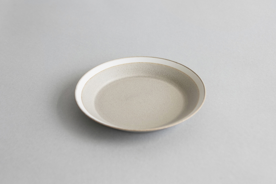 yumiko iihoshi porcelain-木村硝子店聯名dishes系列 盤18cm 砂米黃