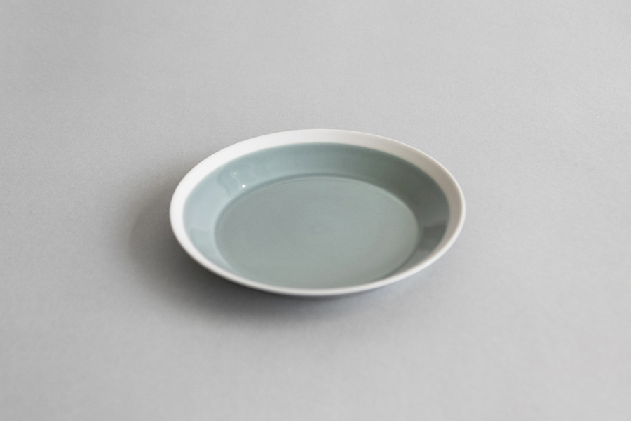 yumiko iihoshi porcelain-木村硝子店聯名dishes系列 盤18cm 青瓷綠
