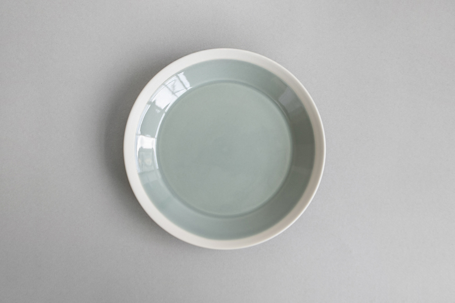 yumiko iihoshi porcelain-木村硝子店聯名dishes系列 盤18cm 青瓷綠