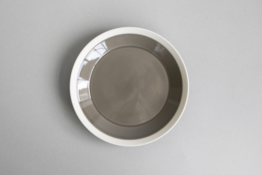 yumiko iihoshi porcelain-木村硝子店聯名dishes系列 盤18cm 鹿褐棕